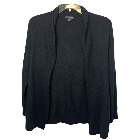 Saks Fifth Avenue Cashmere Open Front Cardigan Sweater sz XS - Picture 1 of 9
